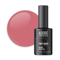 Напівпрозора кольорова база ADORE TINT BASE №02 - kissel, 15 мл