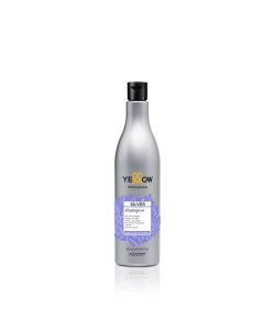 Шампунь від жовтизни для світлого та сивого волосся Yellow Silver Shampoo, 500 мл