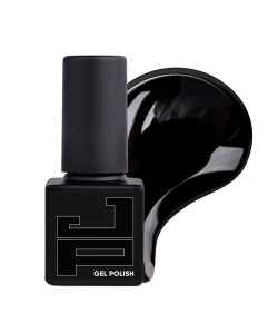 Гель-лак Jerden Proff Gel Polish №01 (чорний, емаль), 5 мл 