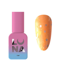 Камуфлююча база Luna Tutti Frutti Base №5 (оранжевий з різнокольоровими вкрапленнями) 13 мл