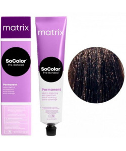 Крем-фарба для сивого волосся MATRIX SoColor Permanent Extra Coverage 504N, 90 мл