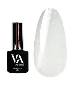 Камуфлююча база VALERI French Base №3 білий із золотим мікроблиском 6 ml