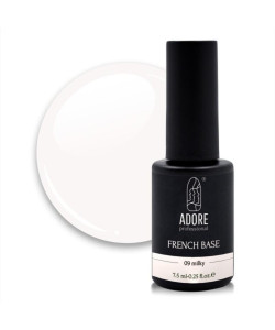 Камуфлююча база ADORE FRENCH BASE 09 MILKY (Молочний) 7.5 мл.