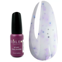 База EDLEN Candy №80 білий з ліловою та синьою крихтою 9 мл (4000320806)