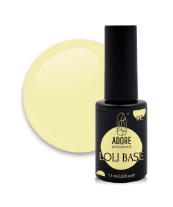 Камуфлююча база ADORE LOLI BASE 02 LIGHT (Пастельно-жовта) 7.5 мл.