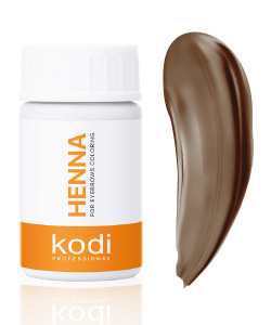Хна для фарбування брів KODI SPECIAL BROWN Натуральна коричнева 10г