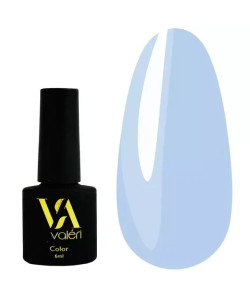 Гель-лак VALERI Color №044 холодний світло-блакитний 6 мл VA44