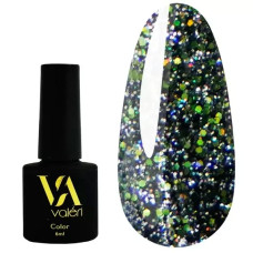 Гель-лак світловідбиваючий VALERI Flash №07 зелений 6 ml