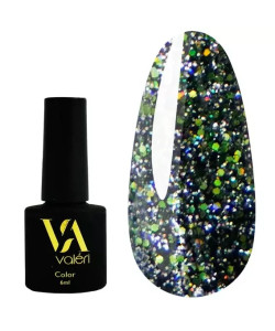 Гель-лак світловідбиваючий VALERI Flash №07 зелений 6 ml
