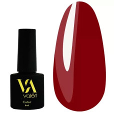 Гель-лак VALERI Color №080 бордово-червоний 6 ml
