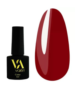 Гель-лак VALERI Color №080 бордово-червоний 6 ml