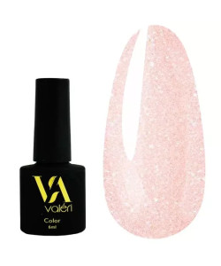 Гель-лак VALERI Color №064 бежево-рожевий з мікроблиском 6 мл VA64