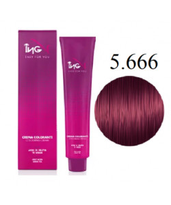 Крем-фарба для волосся ING Coloring Cream 5.666 Дуже інтенсивно-червоний, 100 мл.