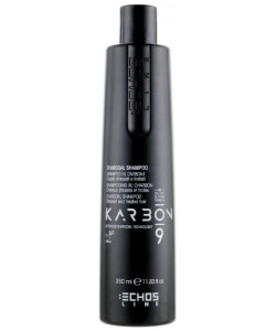 Шампунь для волсся з активованим вугіллям Echosline Karbon 9 Shampoo, 350 мл
