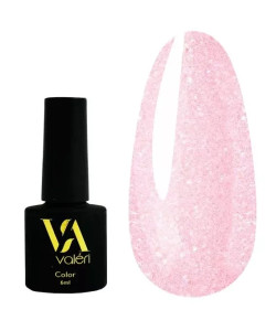 Гель-лак VALERI Color №024 ніжно-рожевий з мікроблиском 6 мл VA24