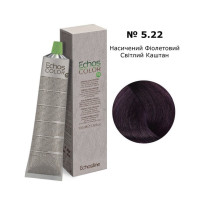 Крем-фарба для волосся ECHOSLINE 5.22 Нисичений фіолетовий світлий каштан 100 мл