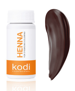 Хна для фарбування брів KODI DARK CHOCOLATE Темний шоколад 10г