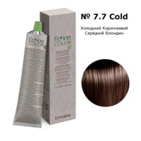 Крем-фарба для волосся ECHOSLINE 7.7 COLD Холодний коричневий середній блондин, 100 мл