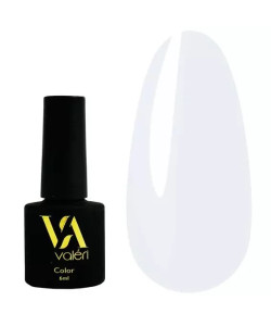 Гель-лак VALERI Color №021 білий 6 мл VA21