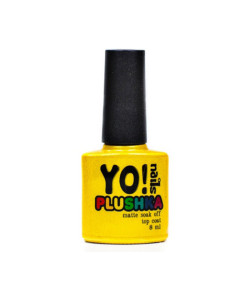 Матовий топ для гель-лаку YO!PLUSHKA MATTE TOP COAT 8 мл