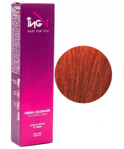 Крем-фарба для волосся ING Coloring Cream 7.44 Русявий мідний інтенсивний, 100 мл.