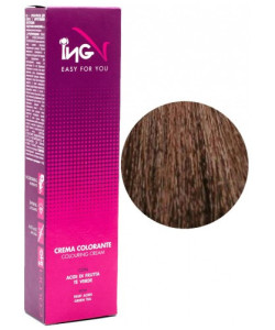 Крем-фарба для волосся ING Coloring Cream 5.4 Світло-каштановий мідний , 100 мл.