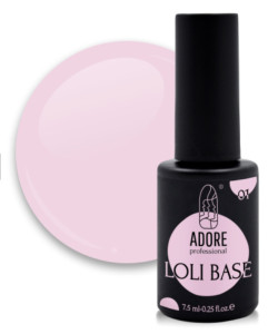Камуфлююча база ADORE LOLI BASE 01 ROSE (Ніжно-рожевий) 7.5 мл.