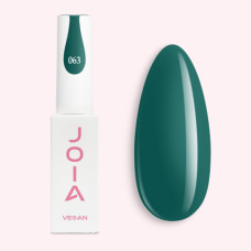 Гель-лак JOIA vegan 063 смарагдовий 6 мл