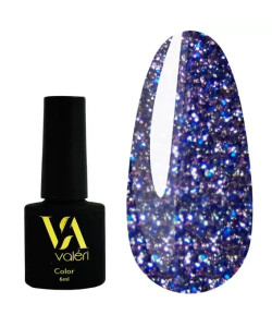 Гель-лак світловідбиваючий VALERI Flash №03 сріблясто-блакитний 6 ml