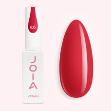 Гель-лак JOIA vegan 035 класичний червоний 6 мл