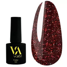 Гель-лак світловідбиваючий VALERI Flash Fire №01 червоний 6 ml