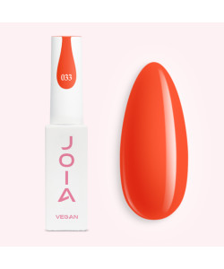 Гель-лак JOIA vegan 033 яскраво-червоний 6 мл