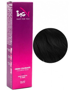 Крем-фарба для волосся ING Coloring Cream 1.10 Синьо-чорний, 100 мл.