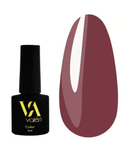 Гель-лак VALERI Color №070 приглушений червоно-коричневий 6 ml
