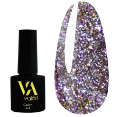 Гель-лак світловідбиваючий VALERI Flash №05 рожево-сріблястий 6 ml