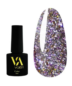 Гель-лак світловідбиваючий VALERI Flash №05 рожево-сріблястий 6 ml