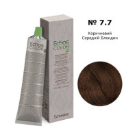 Крем-фарба для волосся ECHOSLINE 7.7 Коричневий середній блондин, 100 мл