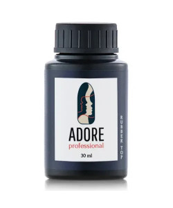 Топ ADORE  RUBBER TOP (Каучукий закріплювач для гель-лаку) 30 мл