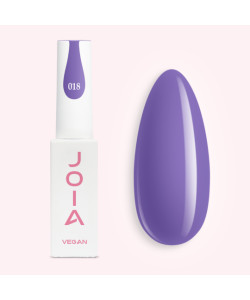Гель-лак JOIA vegan 018 насичений баклажановий 6 мл