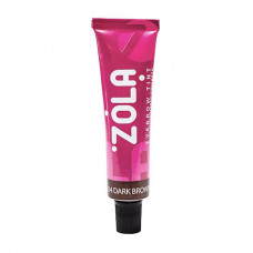Фарба для брів ZOLA 04 DARK BROWN (ТЕМНО-КОРИЧНЕВИЙ) 15 мл