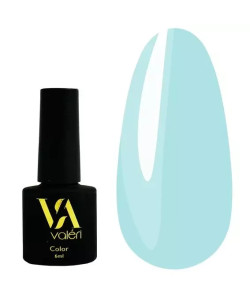 Гель-лак VALERI Color №046 зеленувато-блакитний 6 мл VA46