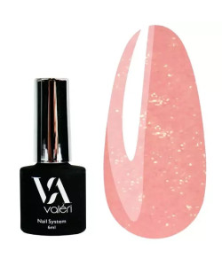 Камуфлююча база VALERI French Base №1 ніжно-рожевий із шимером 6 ml