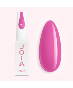 Гель-лак JOIA vegan 021 малиново-рожевий 6 мл
