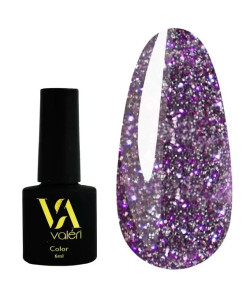 Гель-лак світловідбиваючий VALERI Flash №04 сріблясто-фіолетовий 6 ml