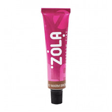 Фарба для брів ZOLA 02 WARM BROWN (ТЕПЛИЙ КОРИЧНЕВИЙ) 15 мл