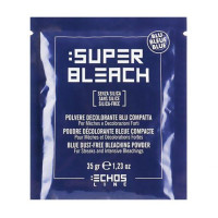 Освітлююча пудра блакитна для волосся Echosline Bleaching Polvere Decolorante 35 г.