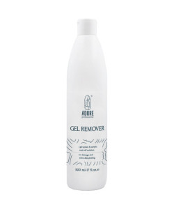 ЗАСІБ ДЛЯ ЗНЯТТЯ ГЕЛЬ-ЛАКУ ADORE PROFESSIONAL, 500ML.