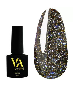 Гель-лак світловідбиваючий VALERI Flash №08 холодний золотистий 6 ml